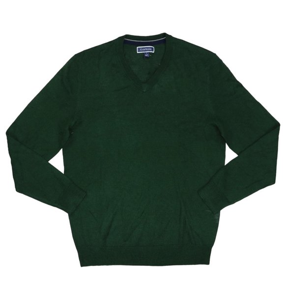 Club Room Other - Club Room Merino Wool Blend Sweater S NWT Green